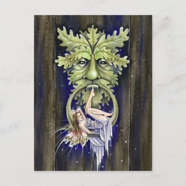 Carte Postale La porte de Greenman (Devant)