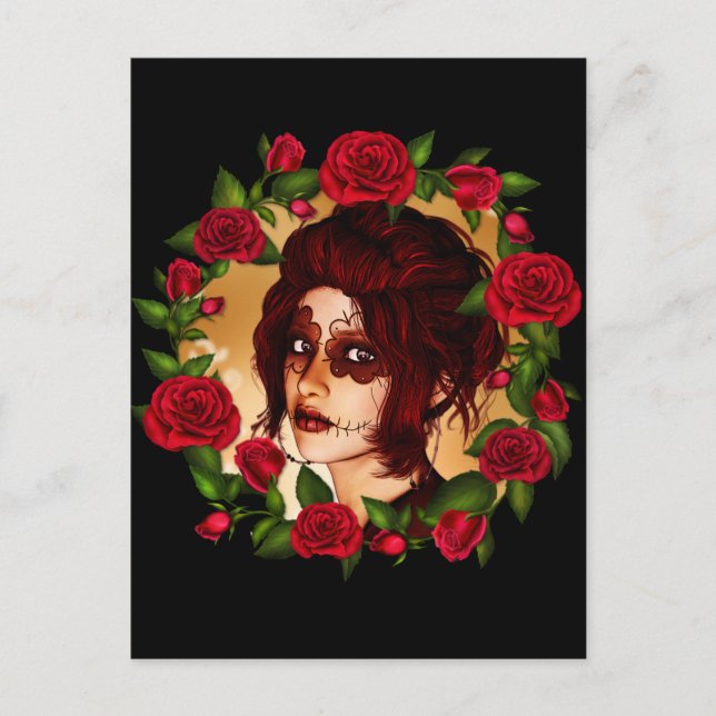 Carte Postale La poupée de sucre écarlate (Devant)