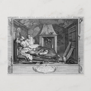 Carte Postale La "Prentice de l'inactivité" revient de la mer