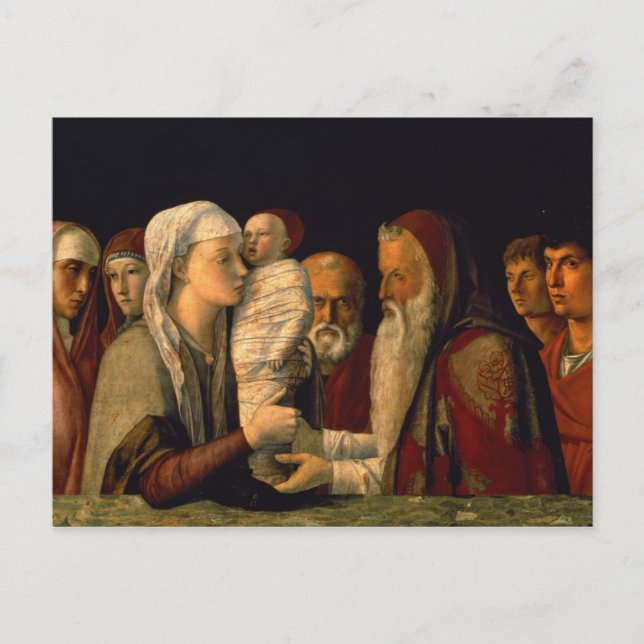 Carte Postale La présentation de Jésus dans le Temple (Devant)