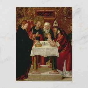 Carte Postale La présentation de la circoncision dans le Temple