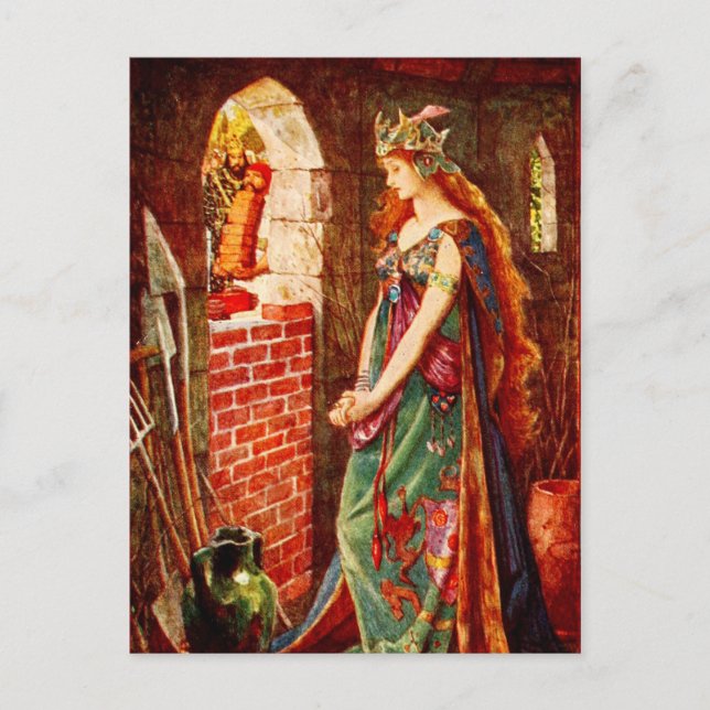 Carte Postale La princesse emprisonnée (Devant)