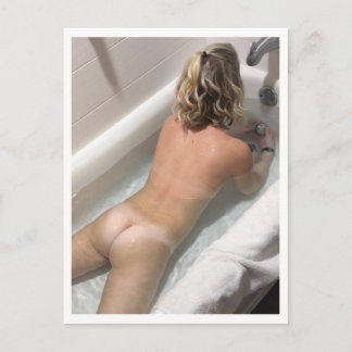 Carte Postale La propreté est sexy fessier érotique