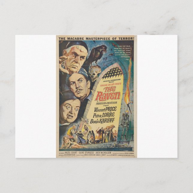 Carte Postale LA RAVEN par Philip J. Riley (Devant)
