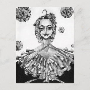 Carte Postale La reine