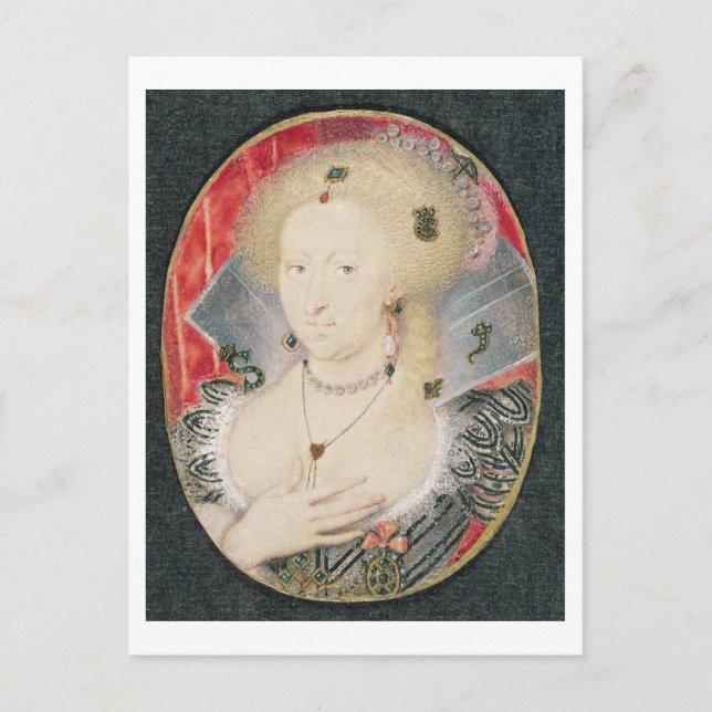 Carte Postale La Reine Anne du Danemark, miniature (Devant)