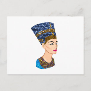 Carte Postale la reine égyptienne nefertiti