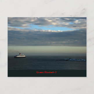 Carte Postale La Reine Elizabeth 2 de RMS