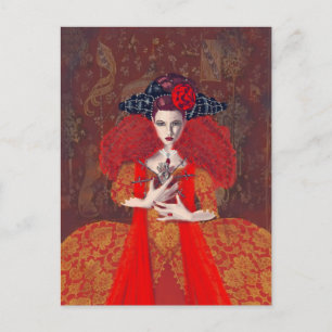Carte Postale La Reine Rouge.