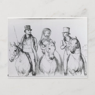 Carte Postale La Reine Victoria, seigneur Melbourne et seigneur