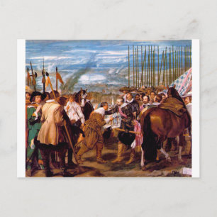Carte Postale La renonciation de Breda par Diego Velazquez