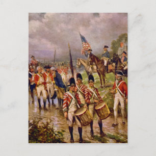 Carte Postale La restitution de Burgoyne à Saratoga par Percy Mo