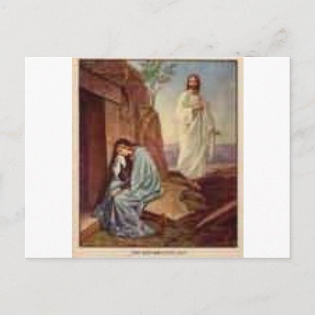 Carte Postale La résurrection (Devant)