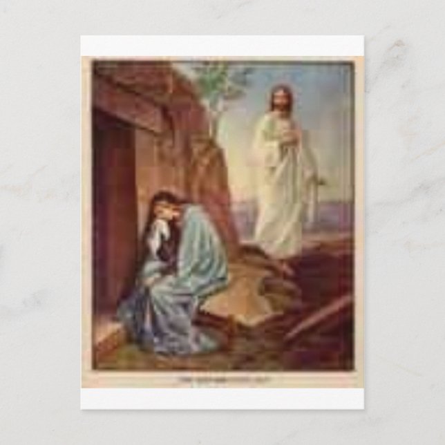 Carte Postale La résurrection (Devant)