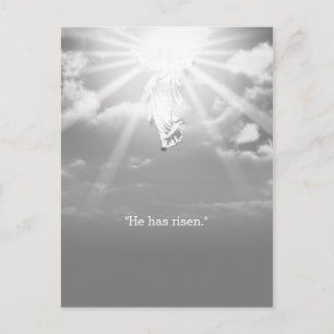 Carte Postale La Résurrection et l'Ascension du Christ dans le c