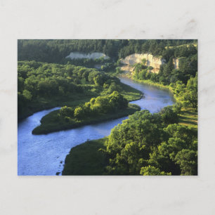 Carte Postale La rivière Niobrara près de Valentine Nebraska