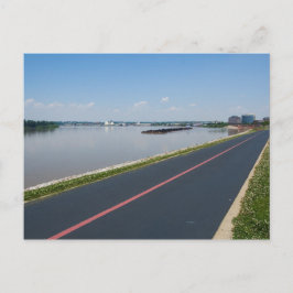 Carte Postale La rivière Ohio à Evansville, Indiana