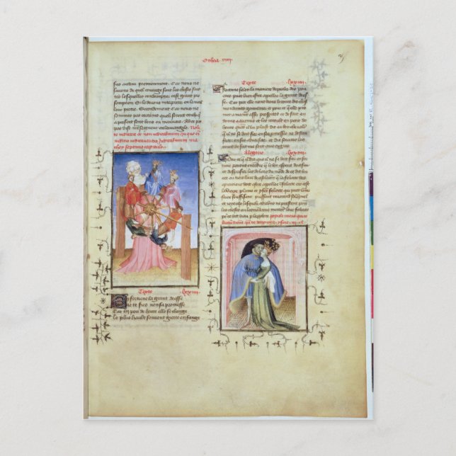 Carte Postale La Roue de la Fortune et de la Trahison (Devant)