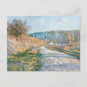 Carte Postale La route de Vétheuil Claude Monet