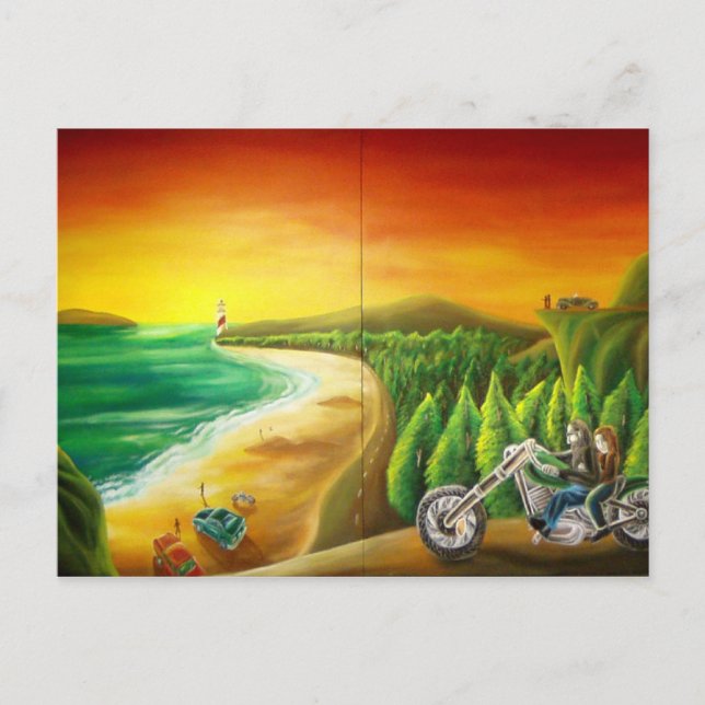 Carte Postale La Route (partie 1) (Devant)