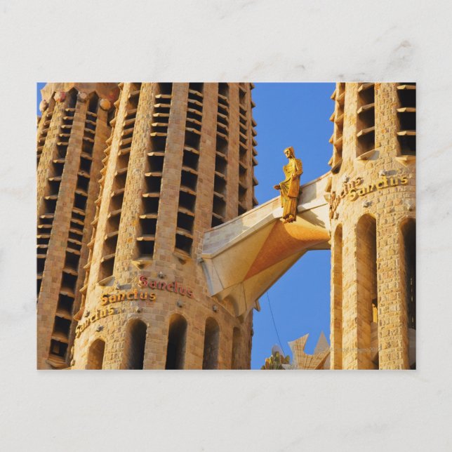 Carte Postale La Sagrada Familia (Devant)