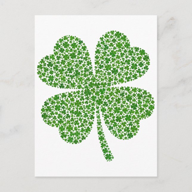 Carte Postale La Saint-Patrick (Devant)
