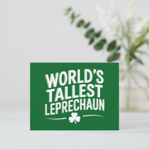 Carte Postale La Saint-Patrick journée du plus grand lutin du mo