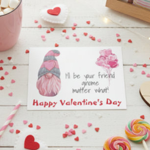 Carte Postale La Saint-Valentin, je serai votre lutin ami quoi q