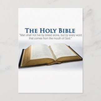 Carte Postale La Sainte Bible