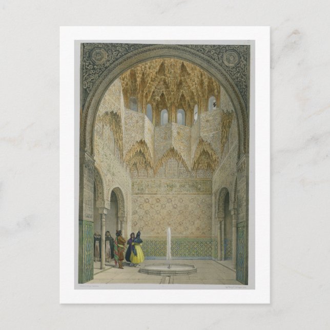 Carte Postale La Salle des Abencersédiants, l'Alhambra, Granad (Devant)