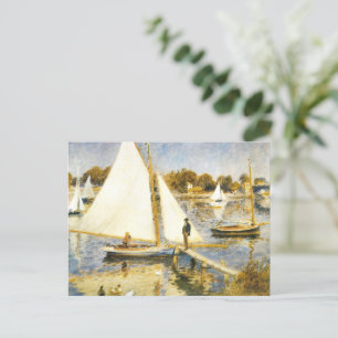Carte Postale La Seine à Argenteuil Auguste Renoir
