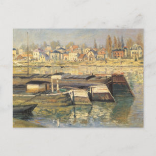 Carte Postale La Seine à Asnières par Claude Monet