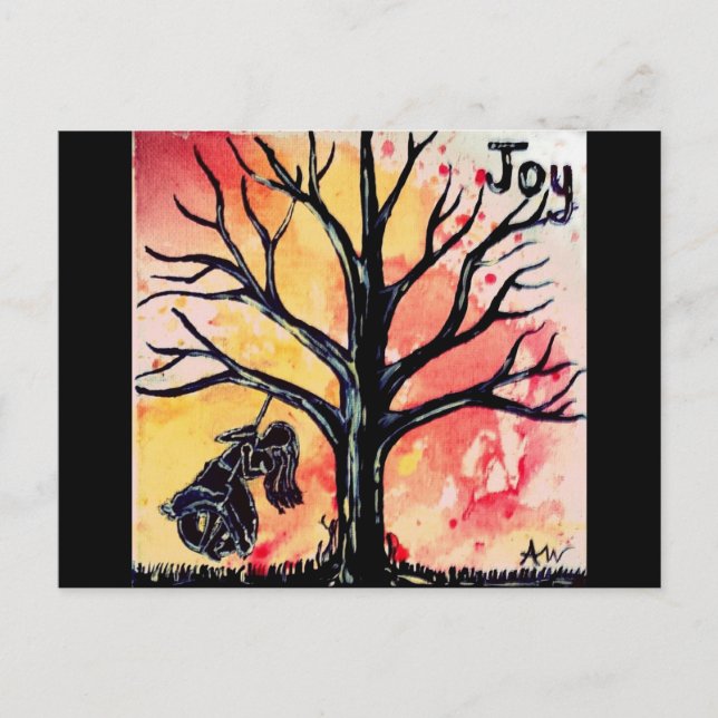 Carte Postale La série d'arbre : Joie (Devant)