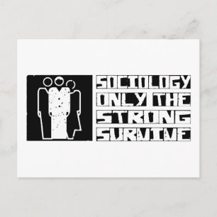 Carte Postale La sociologie survit