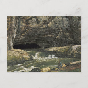 Carte Postale La Source de la Loue ou de La Grotte Sarrazine