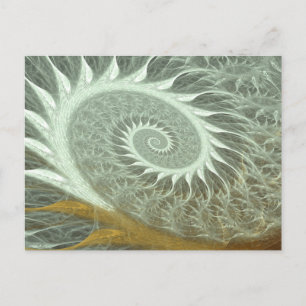 Carte Postale La Spirale Cosmique - Spirale d'Or Géométrie Sacré