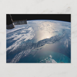 Carte Postale La Station Spatiale Internationale Au-Dessus de l'