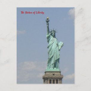Carte Postale La Statue de la Liberté