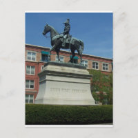 La statue de William Henry Harrison