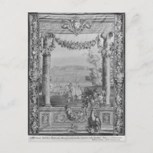 Carte Postale La tapisserie des Mois ou des Résidences Royales