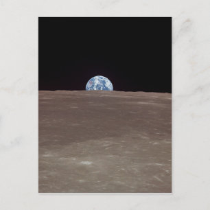 Carte Postale La Terre de la Lune