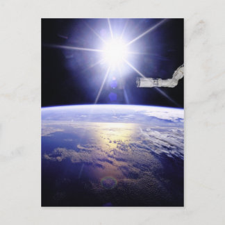 Carte Postale La Terre vue de la Station spatiale