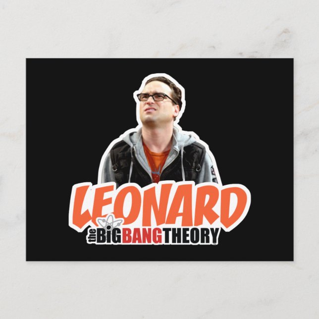 Carte Postale La théorie du Big Bang | Leonard (Devant)