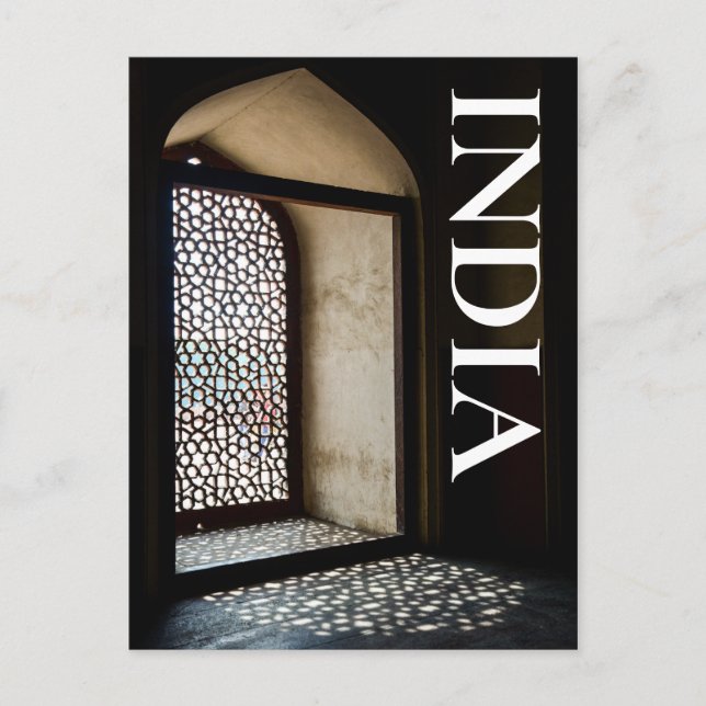 Carte Postale La tombe de Humayun à New Delhi (Devant)