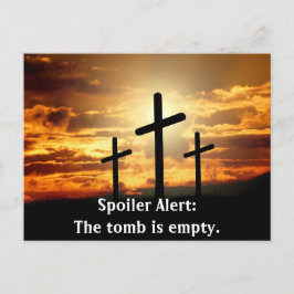 Carte Postale La tombe est vide