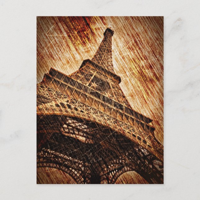 Carte Postale La Tour Eiffel (Devant)