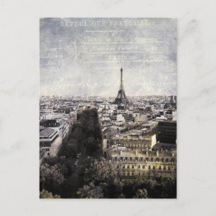 Carte Postale la tour eiffel