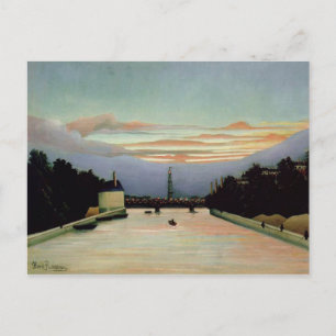 Carte Postale La Tour Eiffel Henri Rousseau 1898