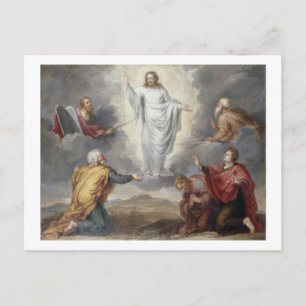 Carte Postale La Transfiguration (huile sur cuivre)
