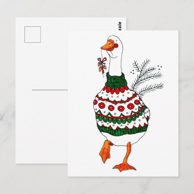 Carte Postale La Turquie de Noël en douce (Devant / Derrière)
